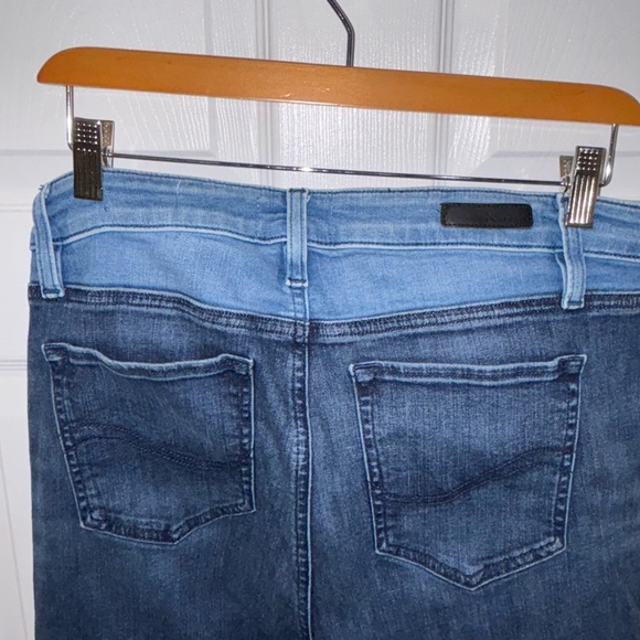 Sanctuary Modern Color-Block Straight Jeans Blue 32​ - Picture 8 of 13